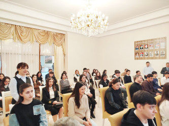 "Goranboy 2026-Gənclər Paytaxtı" ümumrayon tədbirləri çərçivəsində, Heydər Əliyev Mərkəzində bir qrup fəal gənclərlə görüş keçirildi