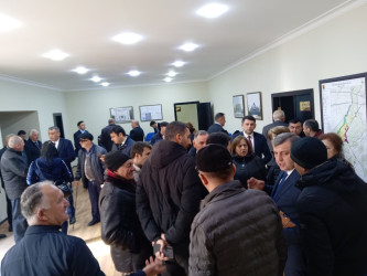 Goranboy rayon İcra Hakimiyyətində vətəndaşlar qəbul edildi, müraciətləri dinlənildi