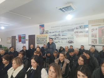 Rəhimli kəndində səyyar qəbul keçirildi