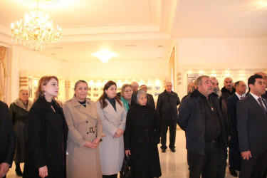 Goranboyda Ümummilli Lider Heydər Əliyevin anım günü ilə bağlı, Heydər Əliyev Mərkəzinə ekskursiya təşkil edildi