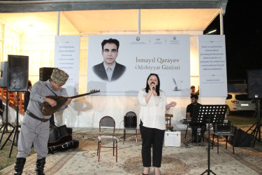 Goranboyda “İsmayıl Qarayev Ədəbiyyat Günləri” adlı ədəbi-bədii gecə keçirildi