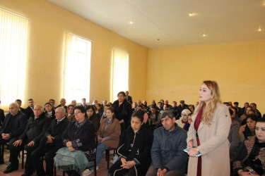 Borsunlu kəndində səyyar qəbul keçirildi