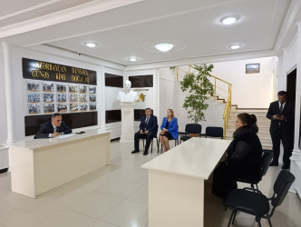 Goranboy rayon İcra Hakimiyyətində vətəndaşlar qəbul edildi, müraciətləri dinlənildi