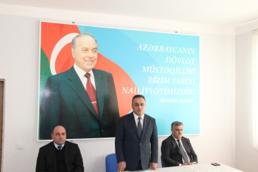 Qarqucaq kəndində səyyar qəbul keçirildi