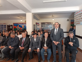 Goranboyda növbəti səyyar qəbul Məşədiqaralar kəndində keçirildi