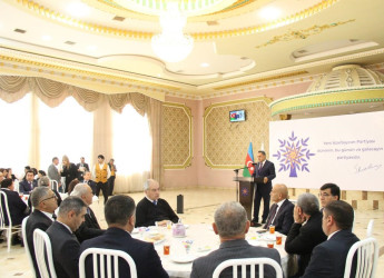 Yeni Azərbaycan Partiyasının yaradılmasının 32-ci ildönümü münasibəti ilə tədbir keçirildi