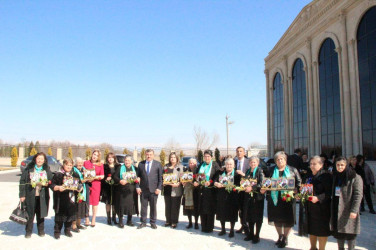 "8 mart - Beynəlxalq Qadınlar Günü" münasibətilə şəhid ailələri ilə birgə bayram tədbiri keçirildi