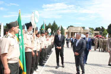 Goranboyda XXIX “Şahin” Hərbi-İdman oyununun final mərhələsi təntənəli şəkildə keçirildi