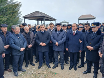 Fəxralı  kəndində şəhid anasının dəfn mərasimi keçirildi