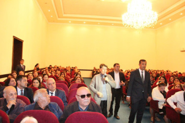 Goranboyda şair, yazıçı-publisist İsgəndər Səklikovun 70 illik yubileyinə həsr olunmuş tədbir keçirildi