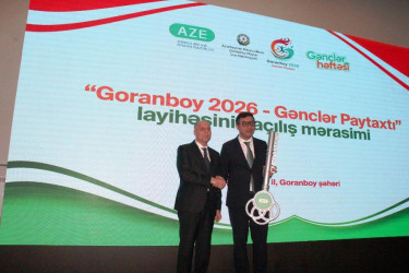 Goranboy şəhərində “Goranboy 2026-Gənclər Paytaxtı" layihəsinin açılış mərasimi keçirildi, GəncFest təşkil olundu