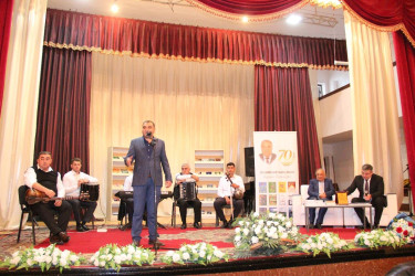 Goranboyda şair, yazıçı-publisist İsgəndər Səklikovun 70 illik yubileyinə həsr olunmuş tədbir keçirildi