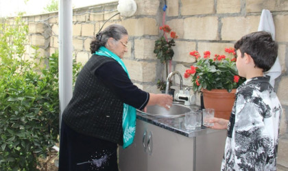 Rəhimli kəndində  357 abonentə çəkilmiş fərdi içməli su xəttləri istifadəyə verildi