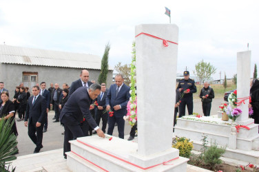 “27 sentyabr-Anım Günü”nün beşinci ildönümü ilə bağlı Dəliməmmədlidə şəhidlərimizin məzarları ziyarət olundu