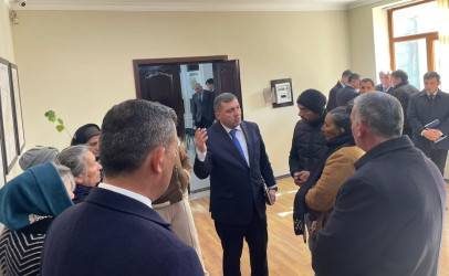 Goranboy rayon İcra Hakimiyyətində vətəndaşlar qəbul edildi, müraciətləri dinlənildi