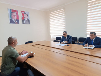 Goranboy Rayon İcra Hakimiyyətində vətəndaşların növbəti qəbulu keçirildi