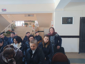 Goranboyda yeni ilin ilk səyyar qəbulu Əlirzalı kəndində keçirildi