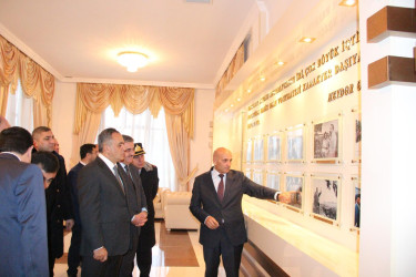 Goranboyda Ümummilli Lider Heydər Əliyevin anım günü ilə bağlı, Heydər Əliyev Mərkəzinə ekskursiya təşkil edildi