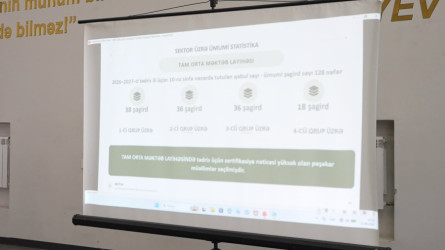 Goranboyda təhsil işçilərinin sentyabr konfransı keçirildi