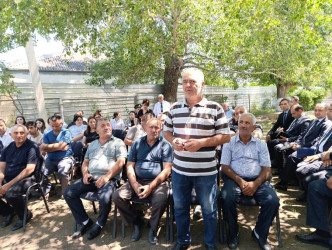 Goranboyda növbəti səyyar qəbul Abbasqulular kəndində keçirildi
