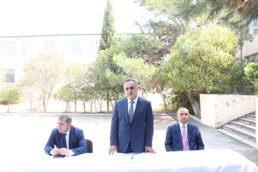 Goranboyda növbəti səyyar qəbul Borsunlu kəndində keçirildi