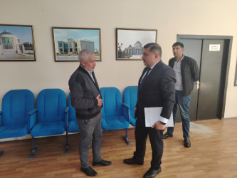 Goranboy rayon İcra Hakimiyyətində vətəndaşların müraciətləri dinlənildi