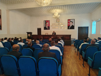 Goranboyda kənd təsərrüfatı sahəsində görülən işlər və qarşıda duran vəzifələr müzakirə olundu