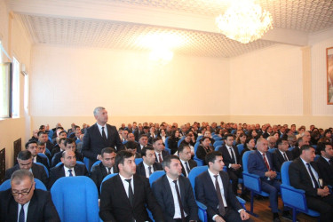 Goranboy RİH Başçısı yanında Şuranın növbəti iclası keçirildi