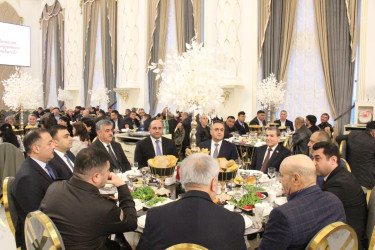 Goranboyda iftar süfrəsi açıldı