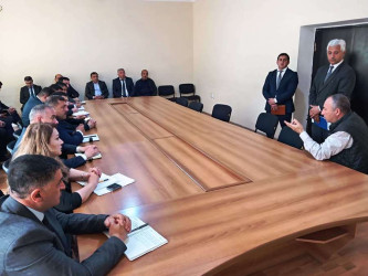 Goranboy rayon İcra Hakimiyyətində vətəndaşların müraciətləri dinlənildi