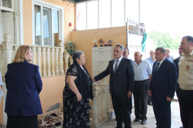 Qızılhacıllı qəsəbəsində şəhid atasının dəfn mərasimi keçirildi