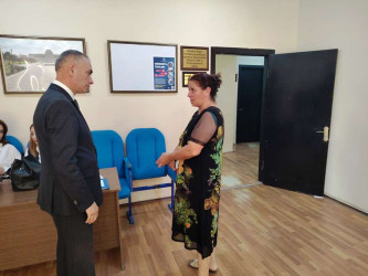 Goranboy rayon İcra Hakimiyyətində vətəndaşların müraciətləri dinlənildi