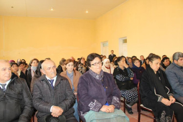 Borsunlu kəndində səyyar qəbul keçirildi