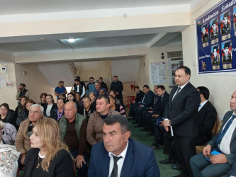 Yəhərçi Qazaxlar kəndində səyyar qəbul keçirildi