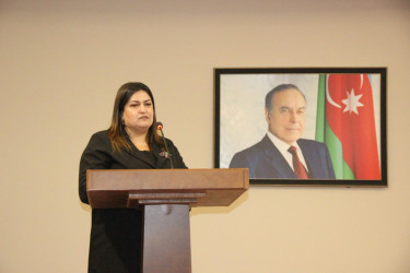 Goranboyda “08 noyabr-Zəfər Günü”nə həsr olunmuş, “Azərbaycan Respublikasının Prezidenti cənab İlham Əliyev-Qələbənin, Zəfərin memarı” adlı konfrans keçirildi
