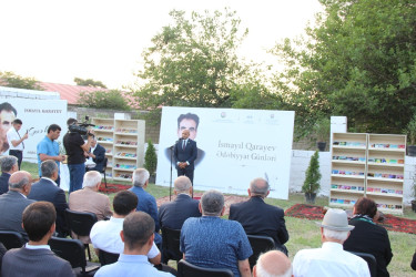 Goranboyda “İsmayıl Qarayev Ədəbiyyat Günləri” adlı ədəbi-bədii gecə keçirildi
