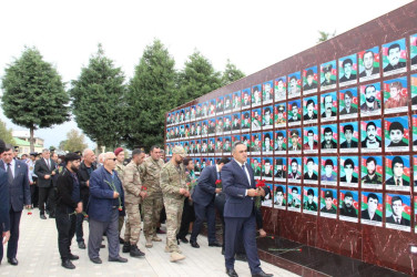 Goranboyda “27 sentyabr-Anım Günü” nün beşinci ildönümü ilə bağlı tədbir keçirildi
