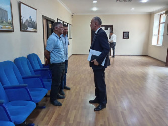 Goranboy rayon İcra Hakimiyyətində vətəndaşların müraciətləri dinlənildi