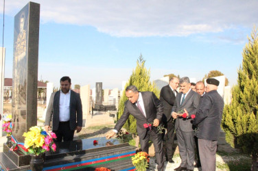 Xoylu və Yolqulular kəndlərində şəhidlərimizin məzarları ziyarət edildi