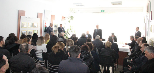 Rəhimli kəndində səyyar qəbul keçirildi