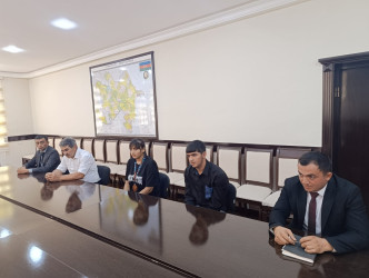 Goranboyda qalib idmançılarla görüş keçirildi