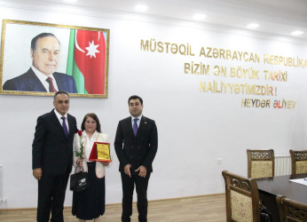 Goranboyda Yeni Azərbaycan Partiyasının təsis edilməsinin 33-cü ildönümünə həsr olunmuş tədbir