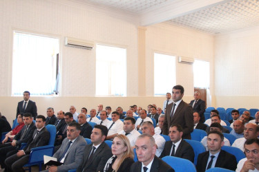 Goranboy rayon İcra Hakimiyyəti başçısı yanında Şuranın növbəti iclası keçirildi