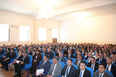 Goranboy RİH Başçısı yanında Şuranın növbəti iclası keçirildi
