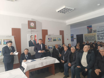 Rəhimli kəndində səyyar qəbul keçirildi