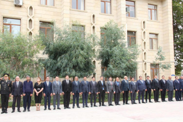Goranboyda “27 sentyabr-Anım Günü” Şəhidlərimizin xatirəsi 1 dəqiqəlik sükutla yad edildi