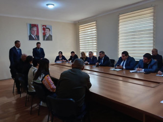 Goranboy rayon İcra Hakimiyyətində vətəndaşların müraciətləri dinlənildi