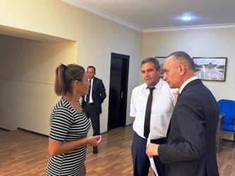 Goranboy rayon İcra Hakimiyyətində vətəndaşların müraciətləri dinlənildi