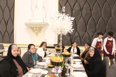 Goranboyda iftar süfrəsi açıldı