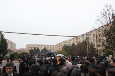 Goranboyda, Xocalı soyqırımı faciəsinin 34-cü ildönümü ilə bağlı, ümumrayon tədbiri keçirildi